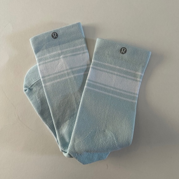 lululemon athletica Accessories - Lululemon‎ Women's Light Blue Sock Midcalf.
